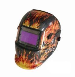 Auto Darkening Welding Helmet BY777B-Skull with Flame