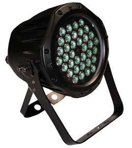 LED Par Lights - 36/54/48 LEDs in 3W/5W RGB, IP 65 Rated | DMX 512 Protocol, Strobe Effect, RGB Colour Mixing