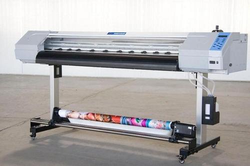 High Resolution Inkjet Printer - 1600mm Printing Width, 1650mm Material Compatibility, Piezo Technology | Dual KCMY Color Mode, Water Base & Eco Solvent Ink, Strong Handling System