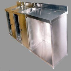 Two Sink C Cabinet