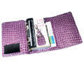 Croco Planner (Leatherette/Purple)