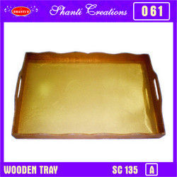 WOODEN TRAY