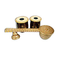 Marble Tabla And Veena