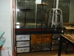 Industrial Iron Sideboard