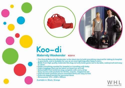 Kd014 Koo-Di Maternity Weekender (Travelling Goods & Equipment)