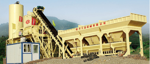 HZS And YHZS Automatic Mobile And Modular Concrete Mixing Station