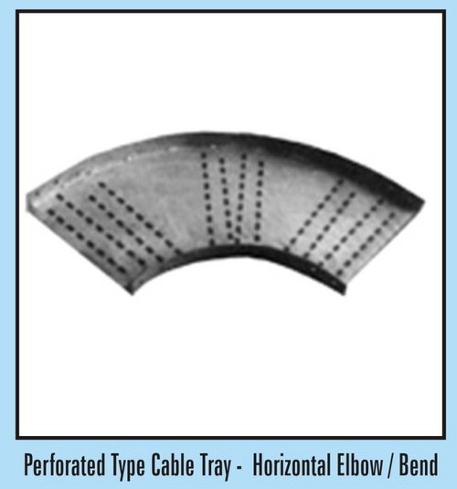 Horizontal Elbow Bend Perforated Type Cable Tray at Best 