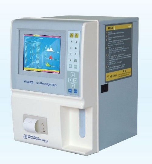 Hematology Analyzer - Electrical Impedance Technology, 19 Parameters & 3 Histograms, Accurate Screw Transmission, 20,000 Test Results Storage, Built-in Thermal Printer, Multiple Interfaces