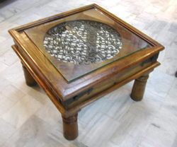 Iron grill Coffee Table