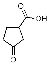  3-ऑक्सो-1-साइक्लोपेंटेनेकारबॉक्सिलिक एसिड, 97% 