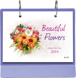 Flowers Desk Calendar