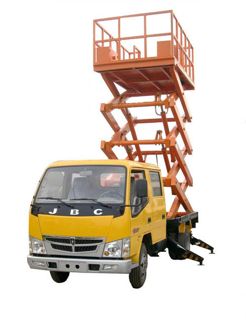 10m Trailer Scissor Lifts