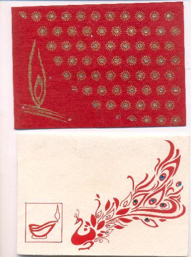 Customized Dewali Greeting Card