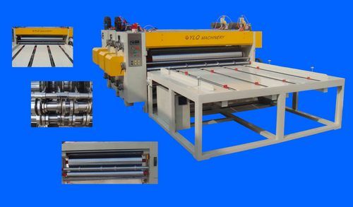 Double-Color Chain Feeding Printing Slotting Machine