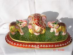 Designer Marble Elephant