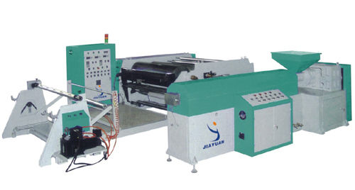 Model Jyj Hot Melt Extruding Coating Machine