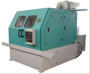 Gear Deburring Machine - One Pneumatic Floating Grinder Head, 100 to 1000 mm Job Size | Manual Job Setting, 0.5 HP Connected Load, Fine Chamfering Functionality