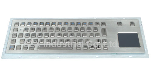 66Keys Industrial Metal Keyboard with Touchpad(TMS-S392TP)