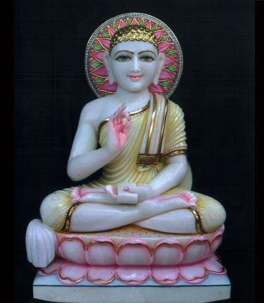 Marble Gautam Buddha Statue at Best Price in Jaipur | Sharma Moorti Art