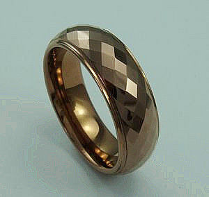 Tungsten Gold Rings