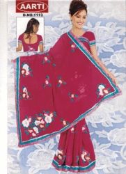 Silk Embroidery Sarees