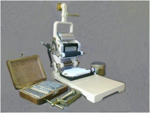 Hand Operated Batch Printing / Batch Coding Machine/For Carton-Label