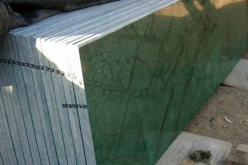 Udaipur Green Marble Lira Slabs Cut Size