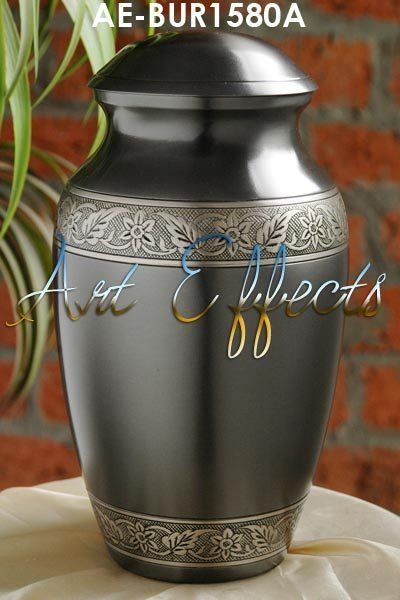 Fairborn Slate Brass Memorial Urn