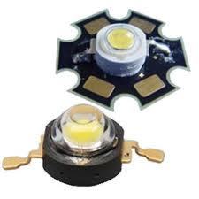 स्टील हाई पावर एलईडी 1 वाट 80 एलएम - 90 लुमेन