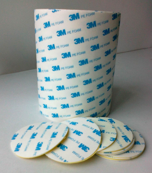 3M फोम टेप सफेद और ग्रे रंग
