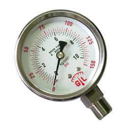 Industrial Pressure Gauge (Ssg-10d2-lbm)