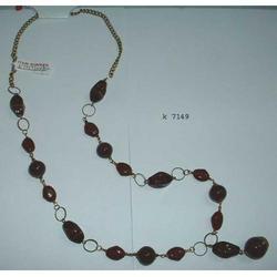 glass bead necklace