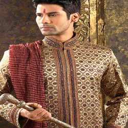 sherwani dupatta