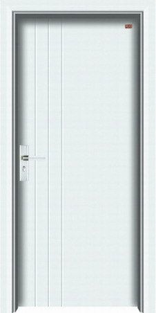 White Painted MDF Interior Wooden Door