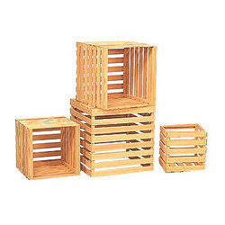 Wooden Crates - Durable Self-Supporting Structure, Ideal for Large and Odd-Shaped Items