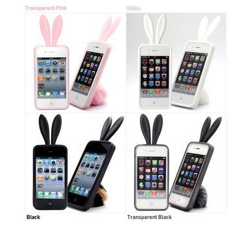 Silicone Rabbit Mobile Phone Case