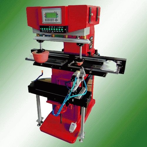 Two Color Shoe Heel Pad Printing Machine