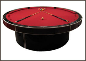 Box Type Round Pool Table