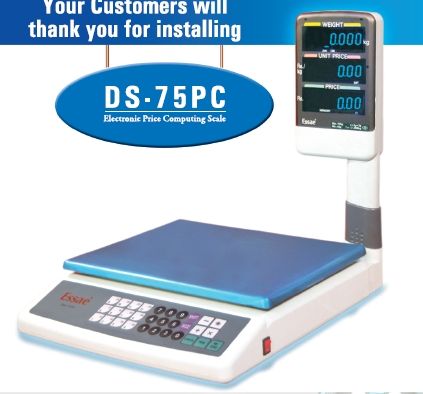  प्राइस कंप्यूटिंग स्केल DS-75Pc 