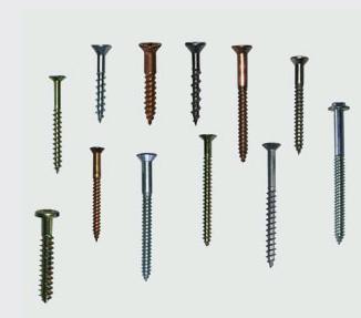 Brass/Mild Steel Wood Screw