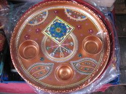 Decorated Puja Thali