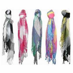 Cotton Scarves - High Grade Fabric, Precise Length, Attractive Color Options for Fashion Versatility