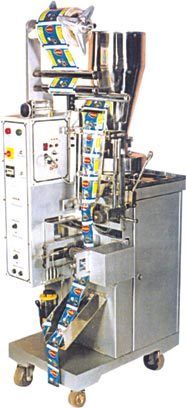 Automatic Form Fill And Seal Machine - Stainless Steel, Compact Design | PLC Controlled, User-Friendly Interface, Low Maintenance, Pulling Belt Mechanism