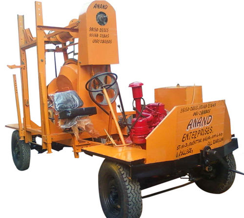 Concrete Mixer With Gear Ayatem