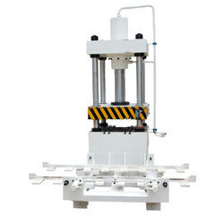 Four Column Hydraulic Press (With Wheel Movement)