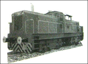 Diesel Hydrostatic Twin Power Pack Locomotive