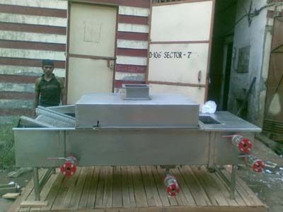 Continuous Kurkure Fryer Machine