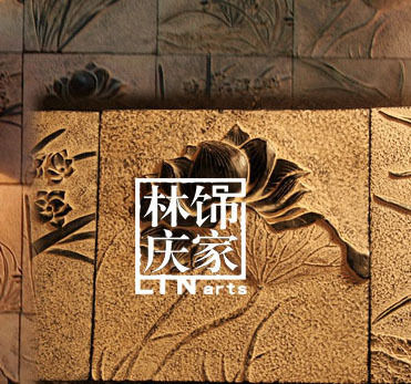 Synthetic Stone Made Orchid Decorative Wall Bricks