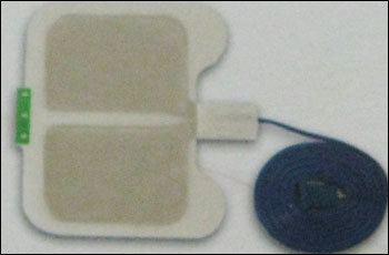 Disposable Patient Plates Dual Foil Adult With Cable