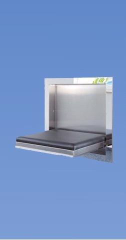 Stainless Steel Drop Seat Sm 720 With Cushion